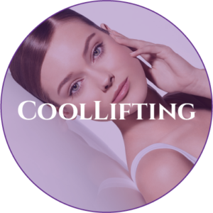 A woman with her hand on her face and the word " coollifting ".